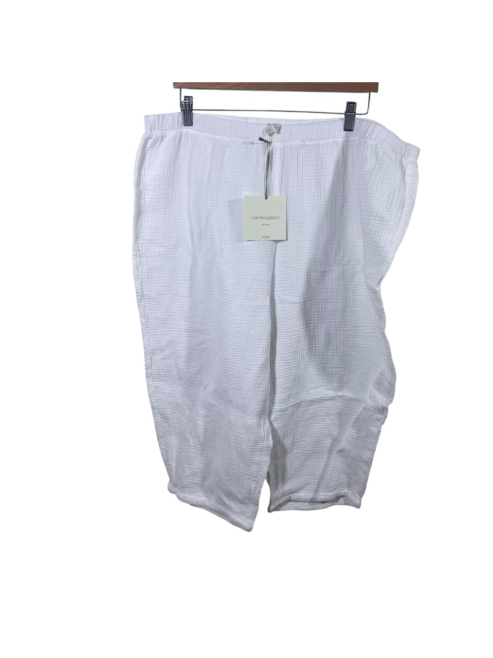 Cynthia Rowley Cotton Pants Size 3X